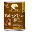 Wellness Turkey & Duck Stew Can Dog Food 12/12.5 oz Case wellness, turkey & duck, stew, turkey and duck, canned, dog food, dog